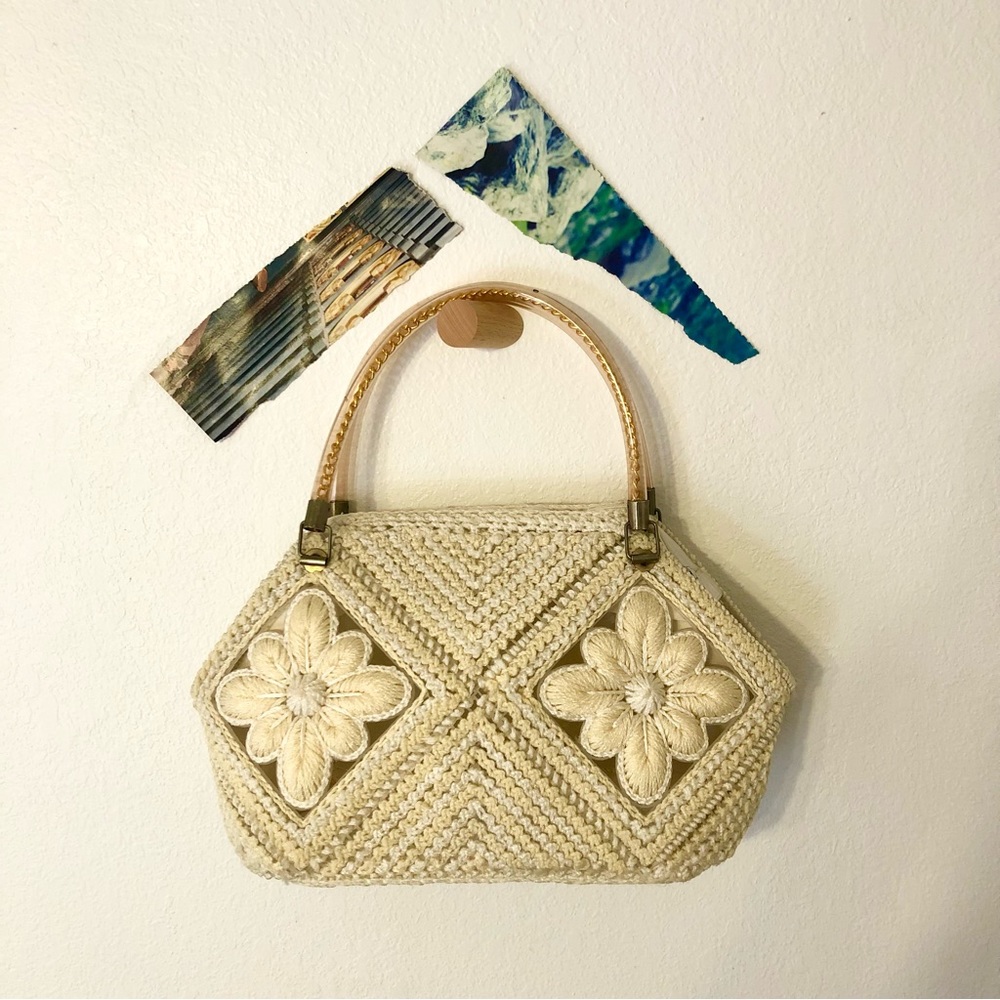 Vintage 1970’s Macrame Handbag